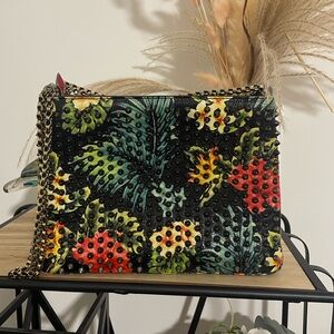 AUTHENTIC CHRISTIAN LOUIBI 2 way crossbody bag